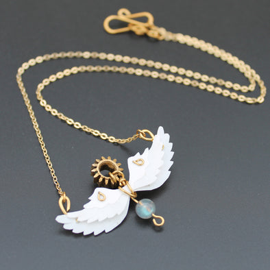 Beat of Angel Wings necklace