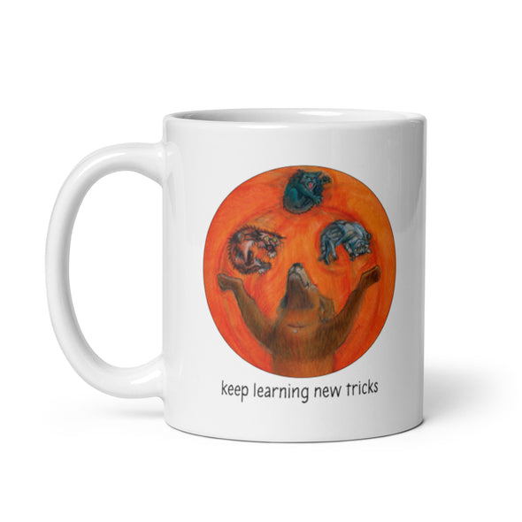 Keep Learning New Tricks mug