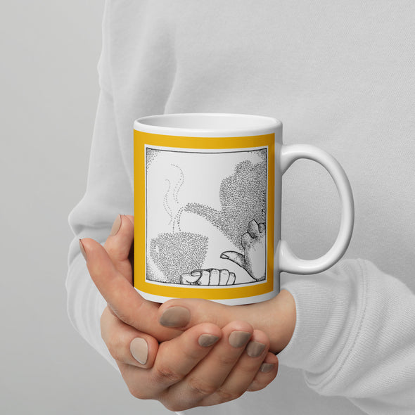 Teapot Hand Shadow mug